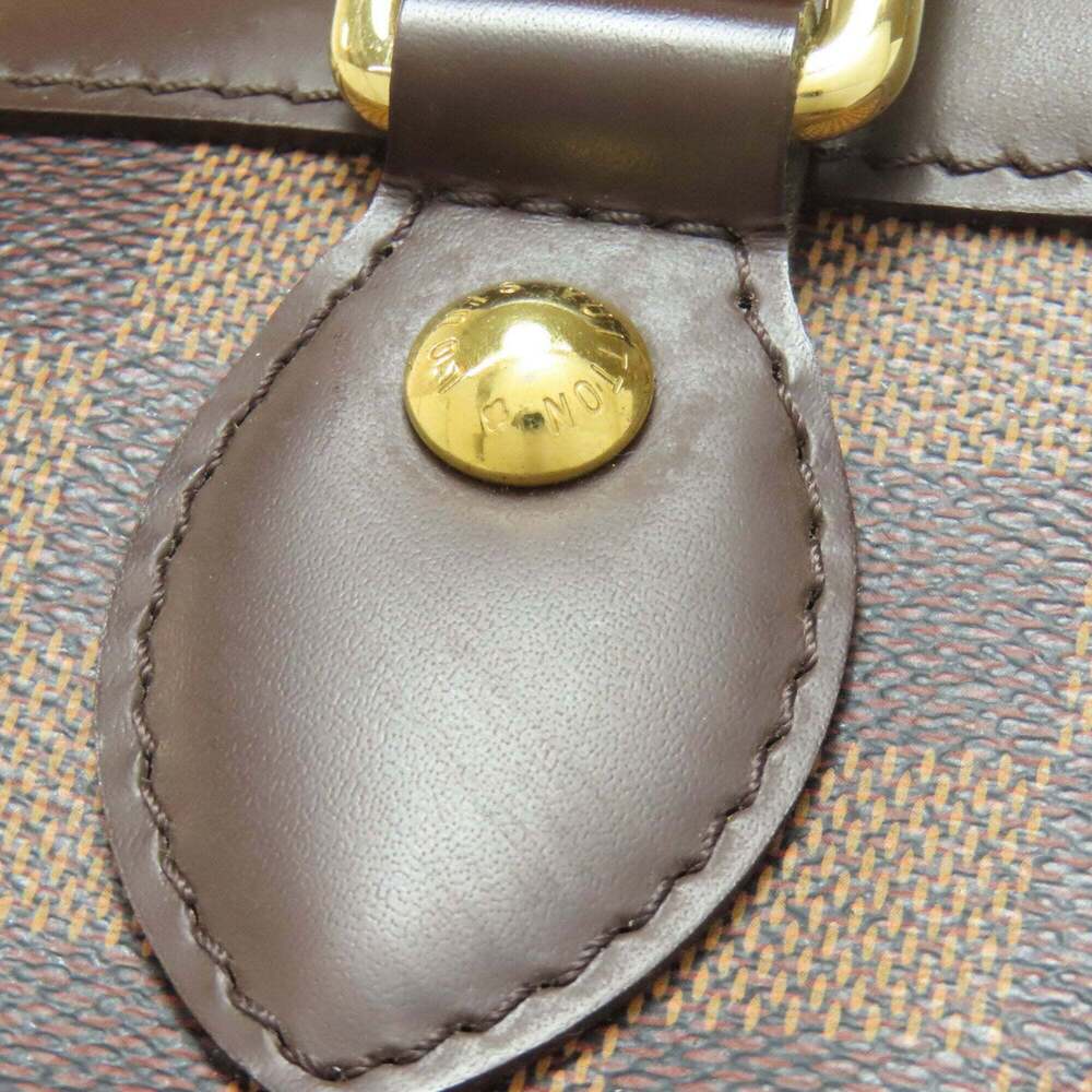 LOUIS VUITTON Authentic Brown Damier Canvas Tote Bag - Picture 10 of 16